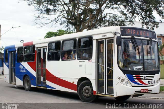 Alfa Rodo Bus 12033 na cidade de Magé, Rio de Janeiro, Brasil, por Carlos Eduardo Lopes. Número da foto: #774750.