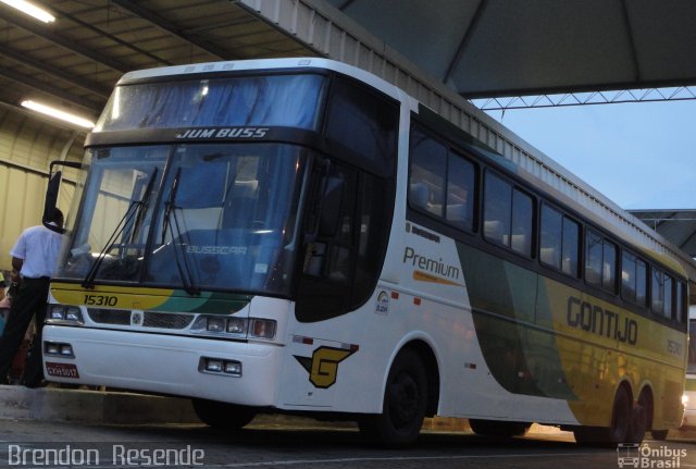 Empresa Gontijo de Transportes 15310 na cidade de Belo Horizonte, Minas Gerais, Brasil, por Brendon  Resende. ID da foto: 774715.