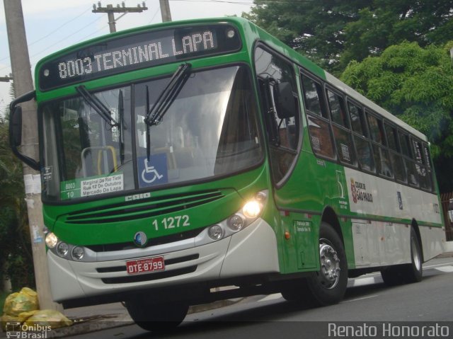 Viação Santa Brígida 1 1272 na cidade de São Paulo, São Paulo, Brasil, por Rafael Santos. ID da foto: 774865.