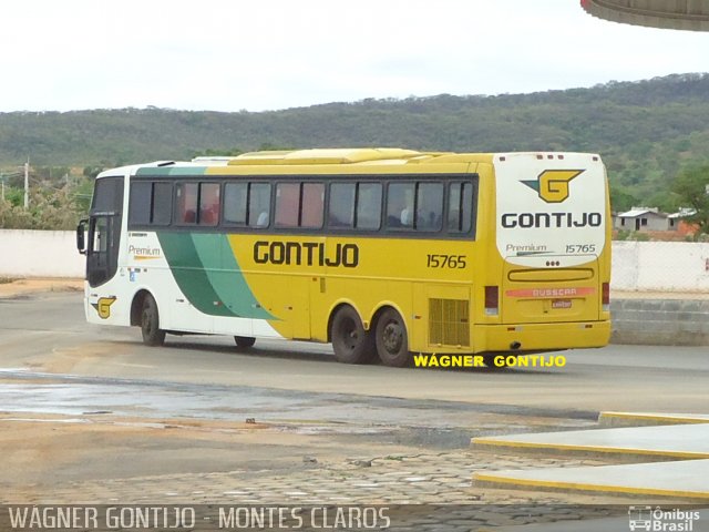 Empresa Gontijo de Transportes 15765 na cidade de Montes Claros, Minas Gerais, Brasil, por Wagner Gontijo Várzea da Palma-mg. Número da foto: #773777.