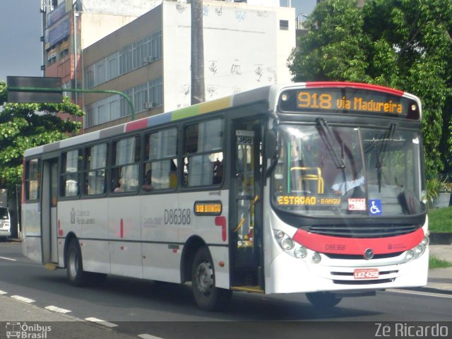 Auto Viação Jabour D86368 na cidade de Rio de Janeiro, Rio de Janeiro, Brasil, por Zé Ricardo Reis. ID da foto: 774824.