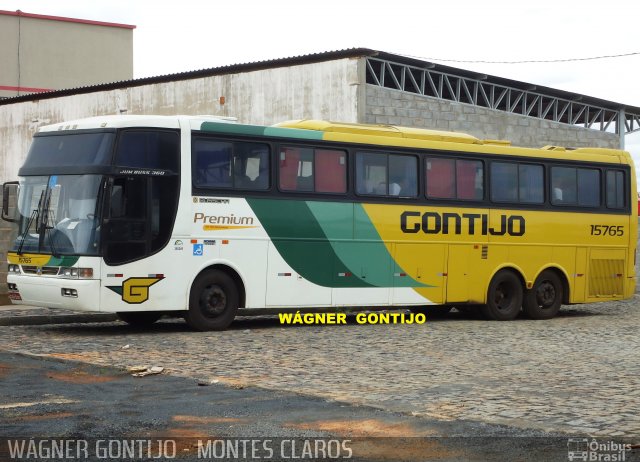 Empresa Gontijo de Transportes 15765 na cidade de Montes Claros, Minas Gerais, Brasil, por Wagner Gontijo Várzea da Palma-mg. Número da foto: #773807.