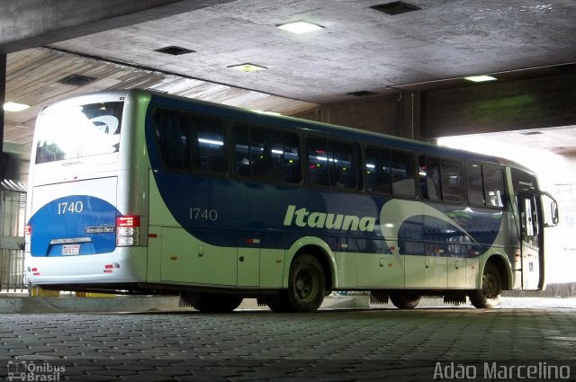 Viação Itaúna 1740 na cidade de Belo Horizonte, Minas Gerais, Brasil, por Adão Raimundo Marcelino. ID da foto: 774606.