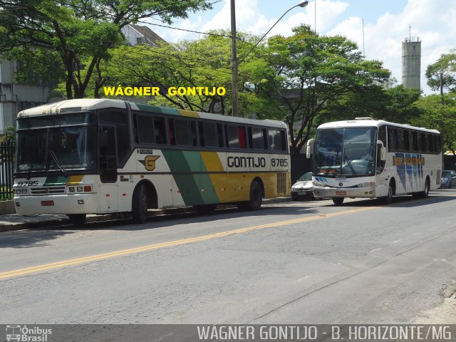 Empresa Gontijo de Transportes 8785 na cidade de Belo Horizonte, Minas Gerais, Brasil, por Wagner Gontijo Várzea da Palma-mg. Número da foto: #774091.