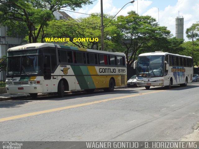 Empresa Gontijo de Transportes 8785 na cidade de Belo Horizonte, Minas Gerais, Brasil, por Wagner Gontijo Várzea da Palma-mg. ID da foto: 774091.