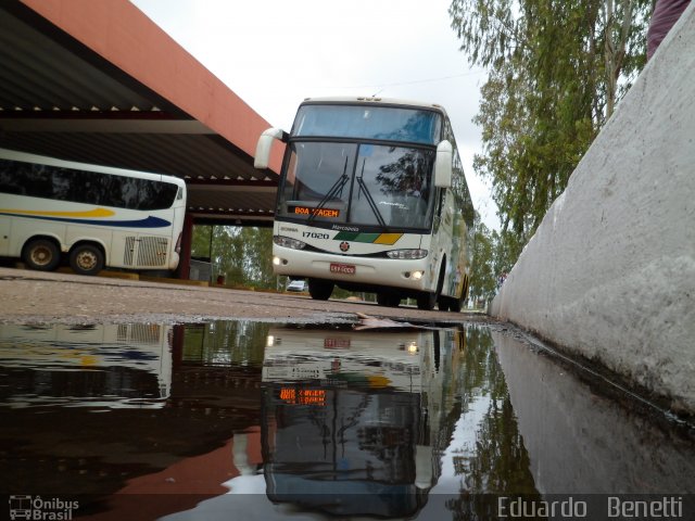 Empresa Gontijo de Transportes 17020 na cidade de Cuiabá, Mato Grosso, Brasil, por Eduardo Benetti . ID da foto: 772990.