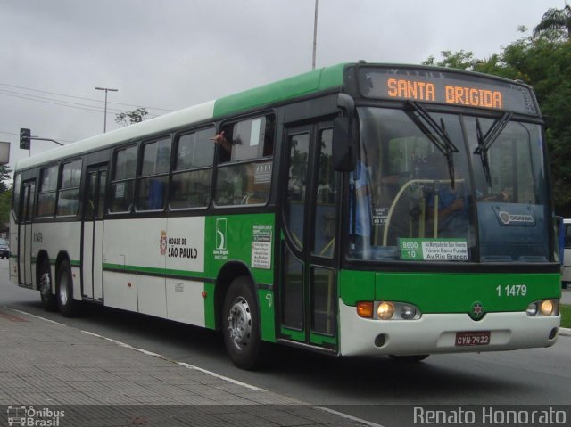 Viação Santa Brígida 1 1479 na cidade de São Paulo, São Paulo, Brasil, por Rafael Santos. ID da foto: 774872.