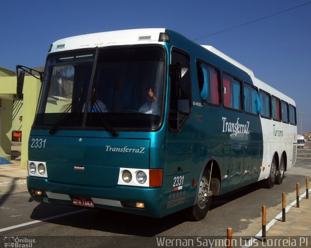 Transferraz Turismo 2331 na cidade de Luís Correia, Piauí, Brasil, por Wernan Saymon. Número da foto: #1315971.