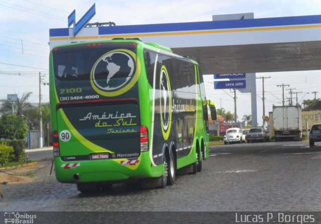 América do Sul Turismo 2100 na cidade de Araxá, Minas Gerais, Brasil, por Lucas Borges . Número da foto: #1317037.