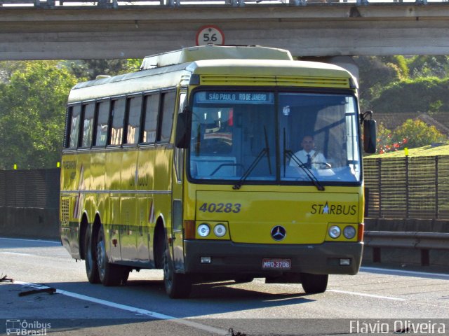 Viação Itapemirim 40283 na cidade de Resende, Rio de Janeiro, Brasil, por Flávio Oliveira. Número da foto: #1333862.