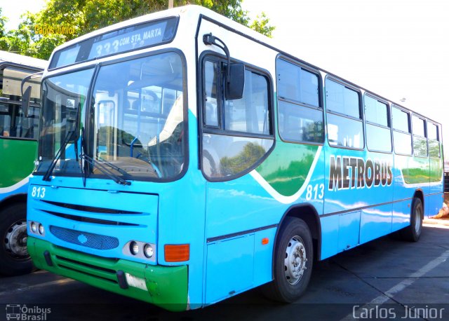 Metrobus 813 na cidade de Goiânia, Goiás, Brasil, por Carlos Júnior. Número da foto: #1334317.