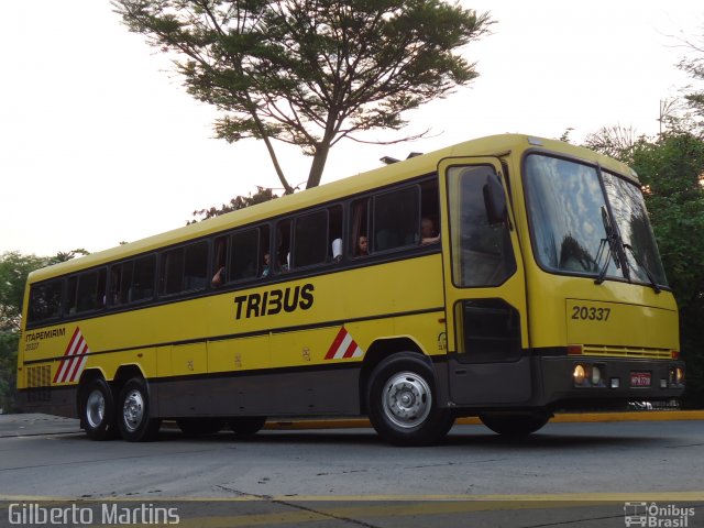 Viação Itapemirim 20337 na cidade de São Paulo, São Paulo, Brasil, por Gilberto Martins. Número da foto: #1335815.