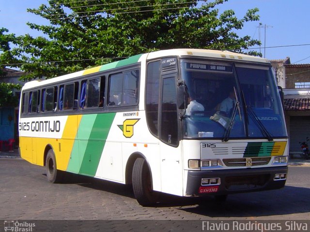 Empresa Gontijo de Transportes 3125 na cidade de Pirapora, Minas Gerais, Brasil, por Flavio Rodrigues Silva. ID da foto: 1336354.