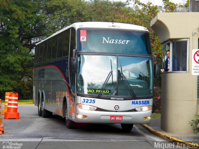 Viação Nasser 3235 na cidade de São Paulo, São Paulo, Brasil, por Miguel Angelo. Número da foto: #1335608.