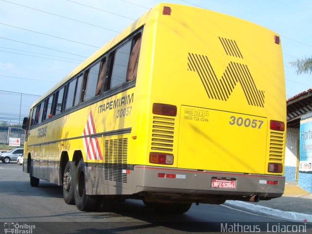 Viação Itapemirim 30057 na cidade de Taubaté, São Paulo, Brasil, por Matheus  Loiaconi dos Santos. Número da foto: #1335663.