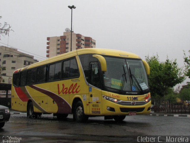 Valli Locação e Transportes 11596 na cidade de São Roque, São Paulo, Brasil, por Cleber C.  Moreira. Número da foto: #1335841.