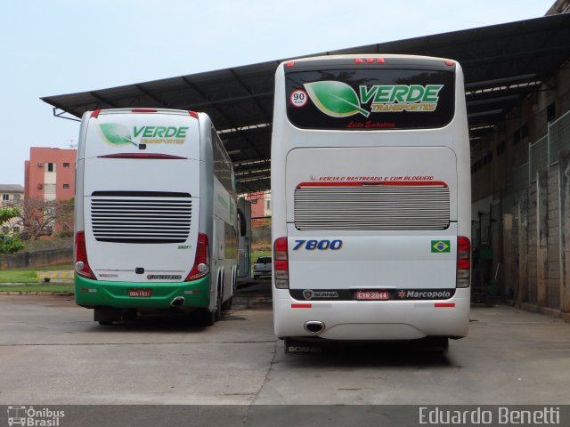 EB Silvério Viagens e Turismo 7800 na cidade de Cuiabá, Mato Grosso, Brasil, por Eduardo Benetti . Número da foto: #1337004.