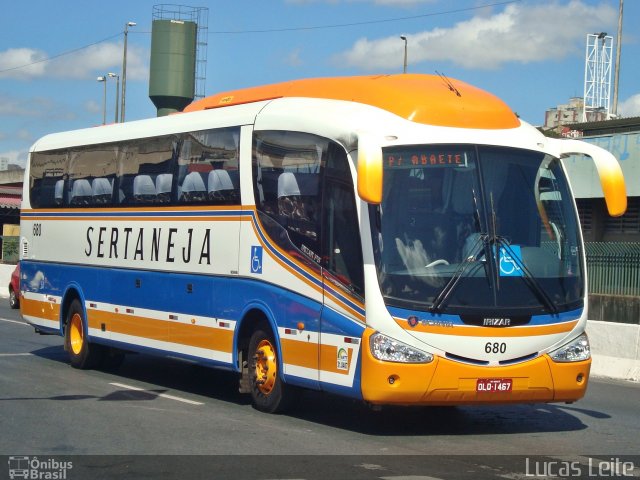 Viação Sertaneja 680 na cidade de Belo Horizonte, Minas Gerais, Brasil, por Lucas Leite. Número da foto: #1338411.