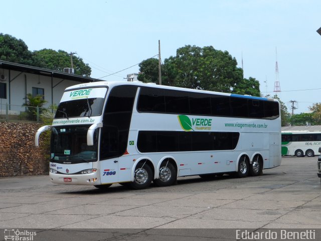 EB Silvério Viagens e Turismo 7800 na cidade de Cuiabá, Mato Grosso, Brasil, por Eduardo Benetti . Número da foto: #1337006.