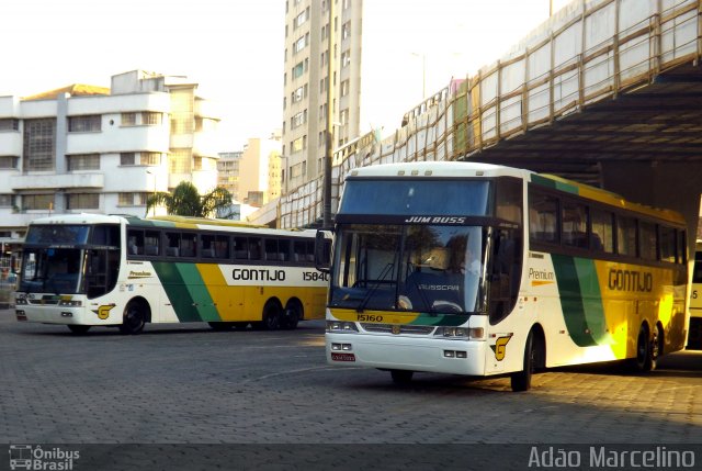 Empresa Gontijo de Transportes 15160 na cidade de Belo Horizonte, Minas Gerais, Brasil, por Adão Raimundo Marcelino. ID da foto: 1338595.