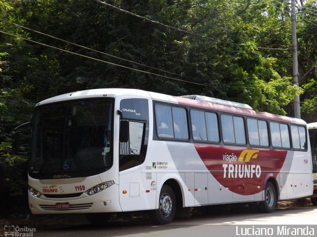 Viação Triunfo 1169 na cidade de Ponte Nova, Minas Gerais, Brasil, por Luciano Miranda. Número da foto: #1338029.