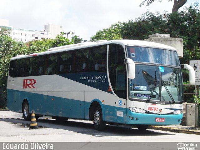 Rápido Ribeirão Preto 2840 na cidade de São Paulo, São Paulo, Brasil, por Eduardo Oliveira. Número da foto: #1338730.