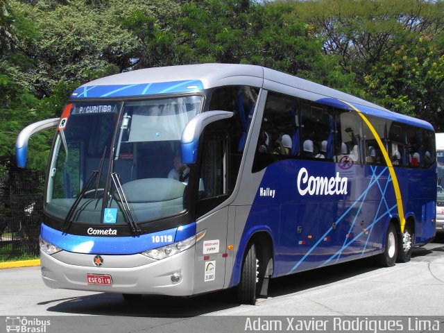 Viação Cometa 10119 na cidade de São Paulo, São Paulo, Brasil, por Adam Xavier Rodrigues Lima. Número da foto: #1338183.