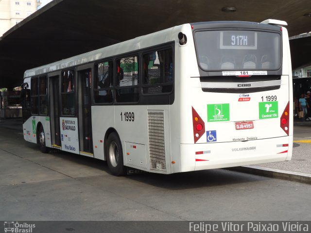 Viação Santa Brígida 1 1999 na cidade de São Paulo, São Paulo, Brasil, por Felipe Vitor Paixão Vieira. Número da foto: #1337011.