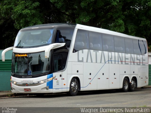 Auto Viação Catarinense 3200 na cidade de Curitiba, Paraná, Brasil, por Wagner Domingos Ivanesken. Número da foto: #1337437.