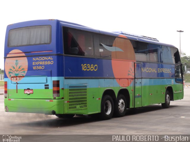Nacional Expresso 16380 na cidade de Goiânia, Goiás, Brasil, por Paulo Roberto de Morais Amorim. Número da foto: #1338403.
