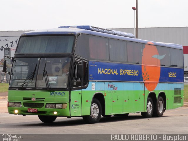 Nacional Expresso 16380 na cidade de Goiânia, Goiás, Brasil, por Paulo Roberto de Morais Amorim. Número da foto: #1338232.