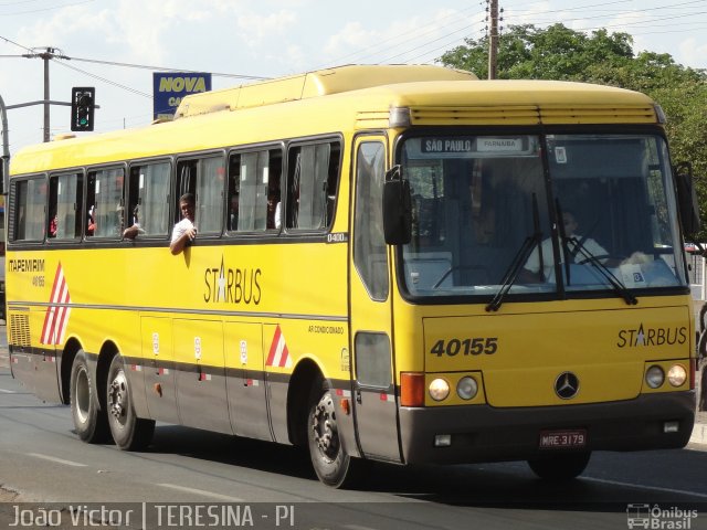 Viação Itapemirim 40155 na cidade de Teresina, Piauí, Brasil, por João Victor. Número da foto: #1337583.