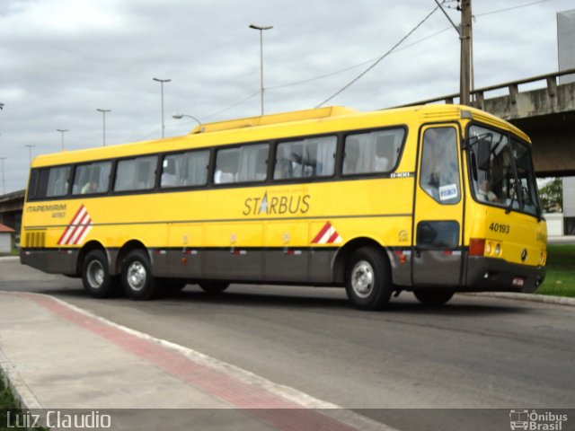 Viação Itapemirim 40193 na cidade de Vitória, Espírito Santo, Brasil, por Luiz Claudio . ID da foto: 1338219.