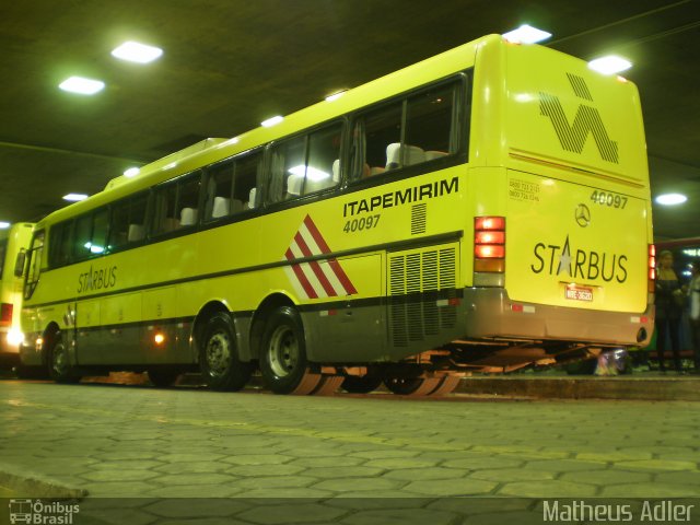 Viação Itapemirim 40097 na cidade de Belo Horizonte, Minas Gerais, Brasil, por Matheus Adler. Número da foto: #1337775.