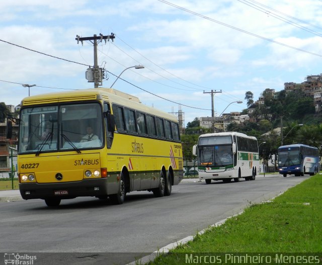 Viação Itapemirim 40227 na cidade de Vitória, Espírito Santo, Brasil, por Marcos Pinnheiro Meneses. ID da foto: 1338068.