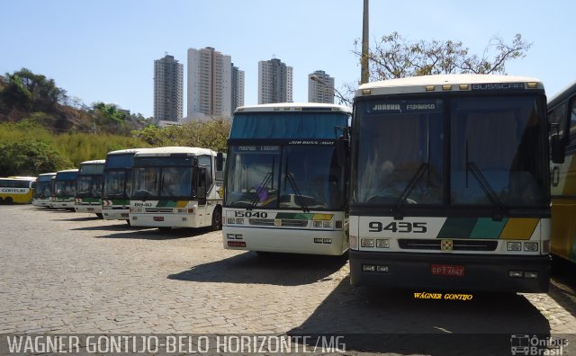 Empresa Gontijo de Transportes 9435 na cidade de Belo Horizonte, Minas Gerais, Brasil, por Wagner Gontijo Várzea da Palma-mg. ID da foto: 1337943.