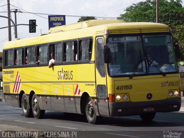 Viação Itapemirim 40155 na cidade de Teresina, Piauí, Brasil, por Clemilton Rodrigues . ID da foto: 1337650.