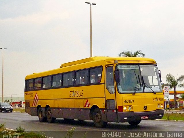 Viação Itapemirim 40181 na cidade de Valparaíso de Goiás, Goiás, Brasil, por José Antônio Gama. ID da foto: 1337940.