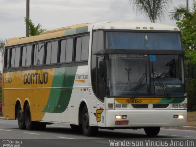 Empresa Gontijo de Transportes 15860 na cidade de Ipatinga, Minas Gerais, Brasil, por Wanderson Vinícius Amorim. Número da foto: #1340761.