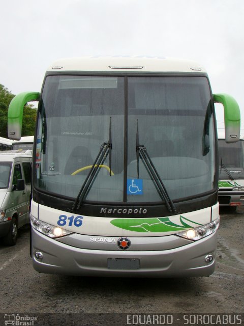 PRM Turismo 816 na cidade de Sorocaba, São Paulo, Brasil, por EDUARDO - SOROCABUS. Número da foto: #1339096.