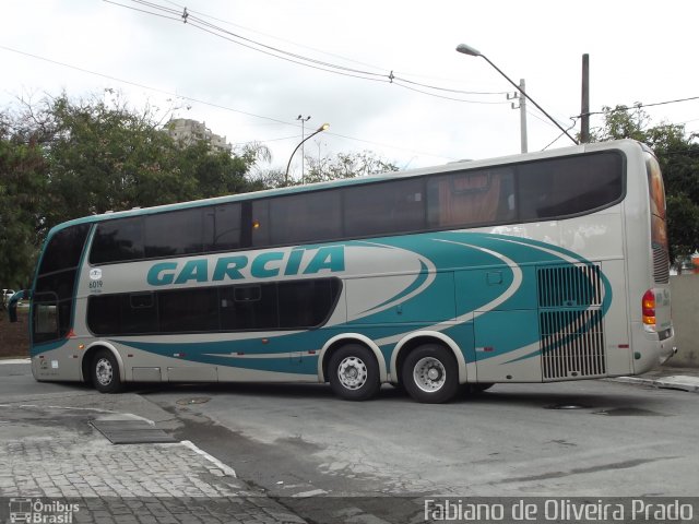 Viação Garcia 6019 na cidade de São Paulo, São Paulo, Brasil, por Fabiano de Oliveira Prado. Número da foto: #1339492.