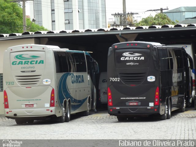 Viação Garcia 7312 na cidade de São Paulo, São Paulo, Brasil, por Fabiano de Oliveira Prado. Número da foto: #1339463.