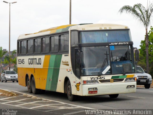 Empresa Gontijo de Transportes 15345 na cidade de Ipatinga, Minas Gerais, Brasil, por Wanderson Vinícius Amorim. ID da foto: 1340657.