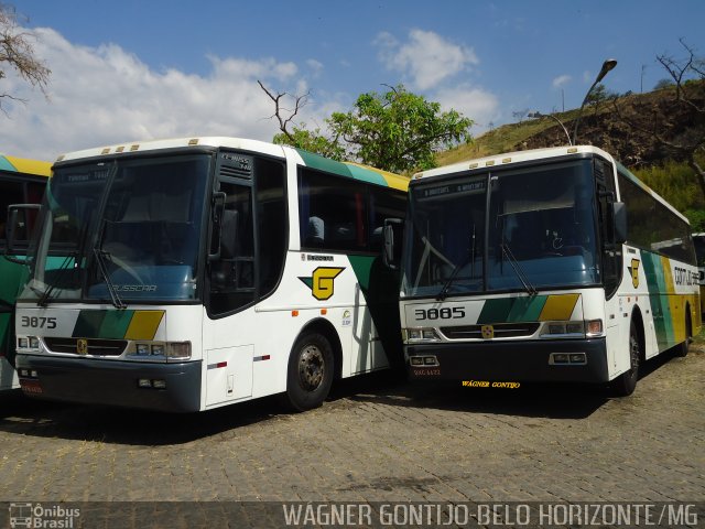 Empresa Gontijo de Transportes 3885 na cidade de Belo Horizonte, Minas Gerais, Brasil, por Wagner Gontijo Várzea da Palma-mg. Número da foto: #1339734.