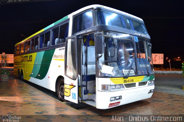 Empresa Gontijo de Transportes 15475 na cidade de Coronel Fabriciano, Minas Gerais, Brasil, por Alan Jeferson Nunes da Silva. Número da foto: #1339578.