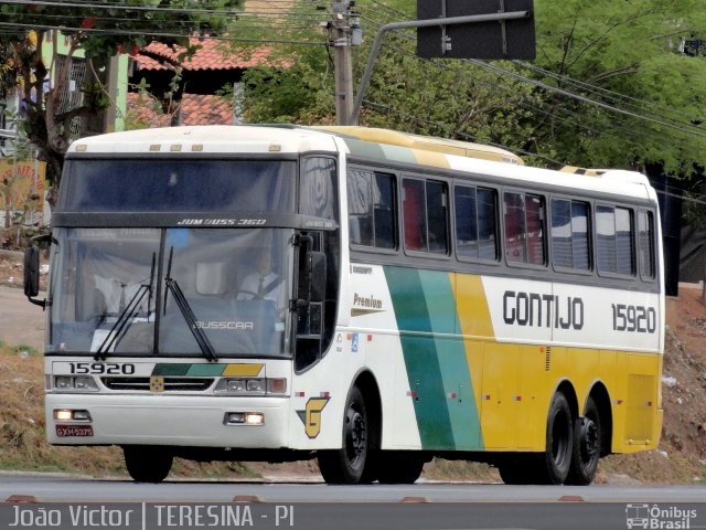 Empresa Gontijo de Transportes 15920 na cidade de Teresina, Piauí, Brasil, por João Victor. ID da foto: 1341862.