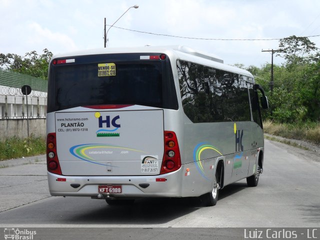 HC Turismo 6988 na cidade de Recife, Pernambuco, Brasil, por Luiz Carlos de Santana. ID da foto: 1342454.