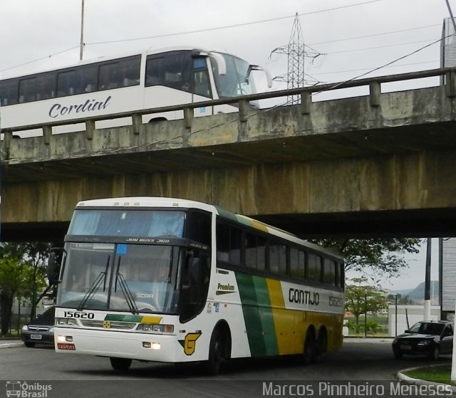 Empresa Gontijo de Transportes 15620 na cidade de Vitória, Espírito Santo, Brasil, por Marcos Pinnheiro Meneses. ID da foto: 1342189.