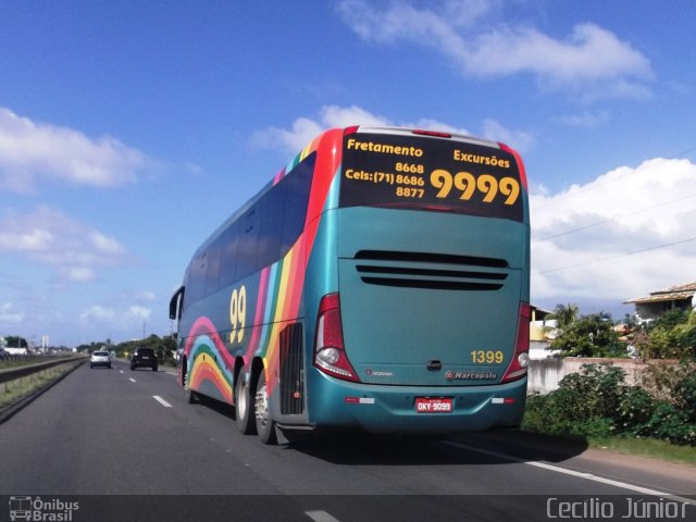 99 Turismo e Eventos 1399 na cidade de Camaçari, Bahia, Brasil, por Cecílio Júnior. Número da foto: #1341912.