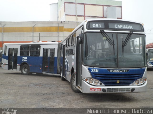 Leblon Transporte de Passageiros Mauá 2811 na cidade de Mauá, São Paulo, Brasil, por Moaccir  Francisco Barboza. ID da foto: 1342212.